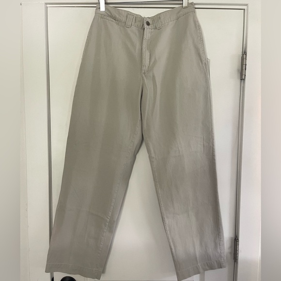 Vintage Lee Riveted Khaki Pants - 32x32 - Picture 1 of 6